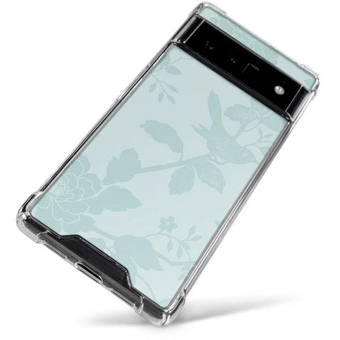 Bird Floral Google Pixel 6 Clear Case